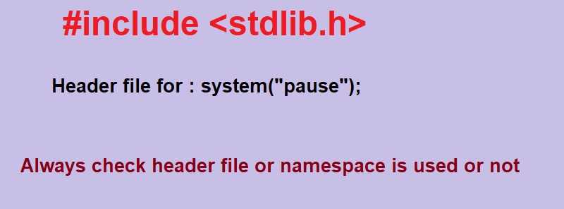 identifier system is undefined c++